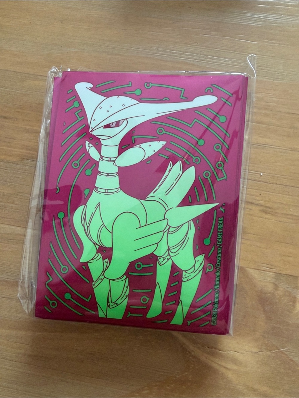 Pokemon S&V Temporal Forces Card Sleeves Protector Set 65 Iron Leaves Sealed
